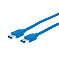 Cable USB 3.0 Manhattan 354295 - 1.8m, Súpervelocidad, Conectores Chapados en Oro