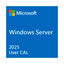 Licencia Microsoft Windows Server 2025 CAL - 1 Usuario OEM Español