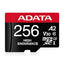 Memoria ADATA Micro SDXC 256GB - Videovigilancia 4K UHS-I V30 A2 con Adaptador