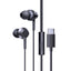 Audífonos Alambricos Baseus CZ11 Tipo C - Audio Estéreo, Micrófono Integrado, Negro