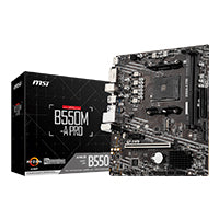 Tarjeta Madre MSI B550M-A PRO Socket AM4 - PCIe 4.0, DDR4 3200MHz, MicroATX