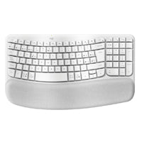 Teclado Logitech Wave Keys Ergonómico Inalámbrico - Easy-Switch Multi-Dispositivo Imagen principal del producto