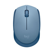 Mouse Logitech M170 Inalámbrico Óptico - Compacto, USB, Azul Gris