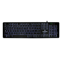 Teclado Perfect Choice PC-201304 Alámbrico Slim - Backlight, USB, 104 Teclas Imagen principal del producto