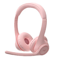 Audífonos Logitech Zone 300 Inalámbricos Bluetooth - Micrófono Dual, Rosa