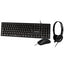Kit Teclado Mouse y Diadema Perfect Choice PC-201717 - Micrófono Integrado USB
