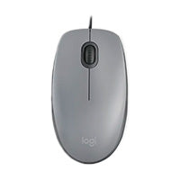 Mouse Logitech M110 Silencioso Óptico Alámbrico USB - 1000 DPI