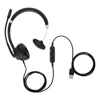 Diadema Targus AEH101TT Mono Micrófono Boom - Cancelación de Ruido Imagen principal del producto