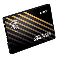 SSD MSI SPATIUM S270 480GB SATA 2.5 - Lectura 360MB/s, 5 años garantía