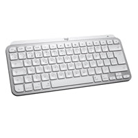 Teclado Logitech MX Keys Mini Gris - Inalámbrico, Iluminado, Multi-dispositivo
