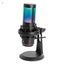 Micrófono Manhattan 102674 Condensador USB - LED RGB y Cancelación de Ruido
