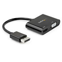 Adaptador DisplayPort a HDMI VGA StarTech DP2VGAHD20 - 4K y 1080P Imagen principal del producto
