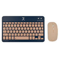 Kit Teclado y Mouse Inalámbrico Bluetooth Perfect Choice Génova - Recargable