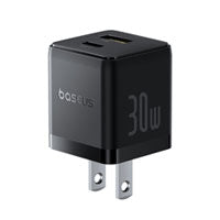 Organizador de Cables Baseus ACWDJ-01 - 3 Clips Magnéticos Negro Imagen principal del producto