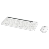 Kit Teclado y Mouse Inalámbrico Manhattan 180580 - USB 2.4GHz y Bluetooth Imagen principal del producto