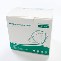 Cubrebocas KN95 Blanco 30 Piezas - Protección Respiratoria Certificada Imagen principal del producto