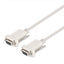 Cable Módem Nulo Cruzado Manhattan 317375 DB9H - 2 Metros, Blindado