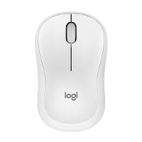 Mouse Logitech M240 Bluetooth Blanco - Silencioso, Inalámbrico, Multisistema