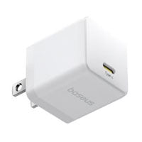 Cargador de Pared Baseus 30W USB-C - Carga Rápida, Blanco