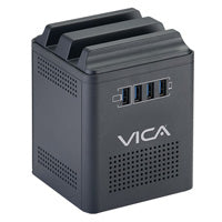 Regulador de Voltaje VICA CONNECT 800 - 800VA, 4 Tomas y 4 Puertos USB Imagen principal del producto