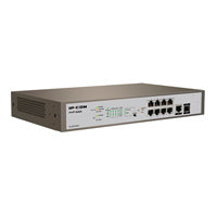 Switch Tenda PRO-S8-150W administrable 8 puertos POE Capa 3 Fibra óptica