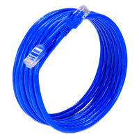Cable de Red UTP Cat 6 EC LINE 3 Metros RJ45 - Conexión Rápida y Estable