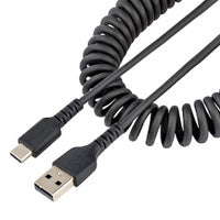 Cable USB A a USB C 50cm StarTech - Carga Rápida USB 2.0 Negro