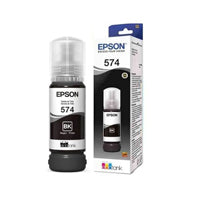 Botella de tinta EPSON T574 negro - Rendimiento 3600 páginas para L8050