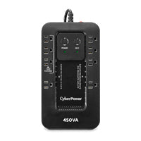 NO BREAK CyberPower EC450G 450VA 260W - 8 Tomacorrientes, Batería, Protección Sobretensión Imagen principal del producto