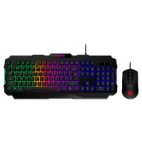 Kit Teclado y Mouse MSI FORGE GK100 RGB USB - Retroiluminación RGB, DPI Ajustable Imagen principal del producto