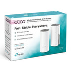 Router TP-Link Deco E4 2-Pack AC1200 WiFi Mesh Dual Band 100 Dispositivos