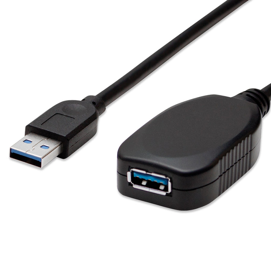 Cable USB 3.0 Manhattan 150712 - Extensión Activa 5M Súper Velocidad