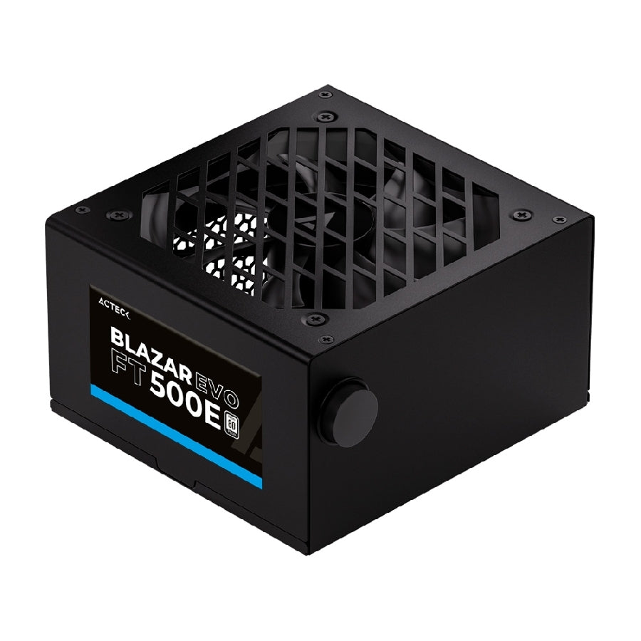 Fuente de Poder Acteck Blazar Evo 500W ATX - Ventilador 120mm, Switch Voltaje Imagen secundaria del producto
