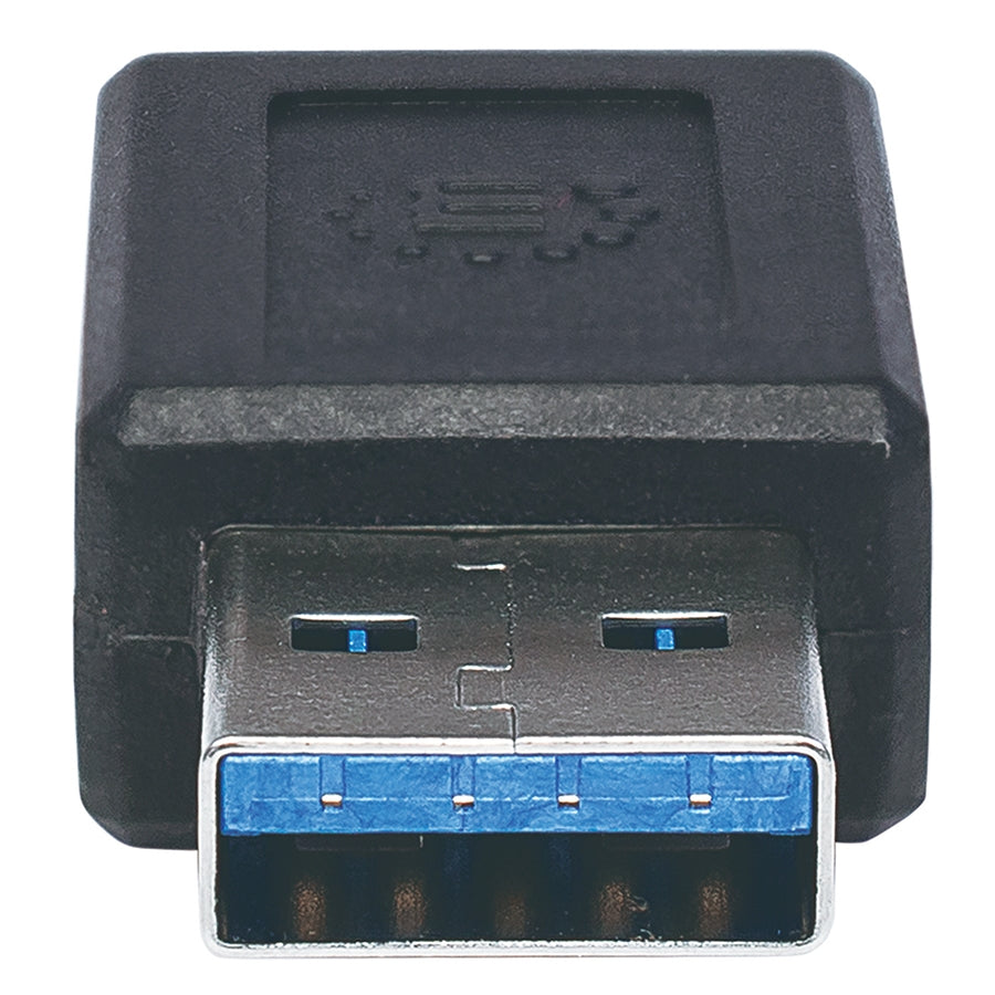 Adaptador USB Manhattan 354714 - USB 3.1 Gen 2 Tipo C a Tipo A Negro Imagen secundaria del producto