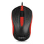 Mouse Optico Quaroni MAQ01R 1200 DPI - Alambrico Rojo Plug & Play