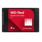 SSD WD Red SA500 4TB 2.5 SATA III - 560MB/s Lectura, NAS, 5 Años Garantía