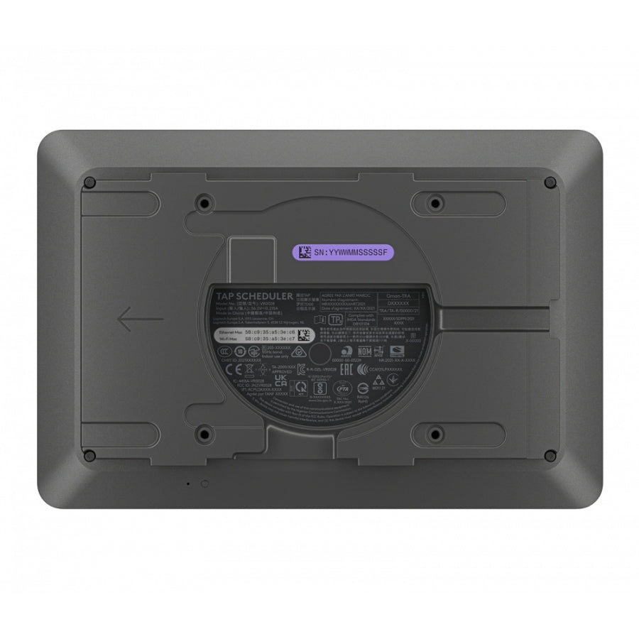Panel Táctil Logitech Tap Scheduler - Control de Videoconferencias y Reservas de Salas