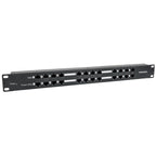 Panel de Parcheo Intellinet 720342 Cat 5e 24 Puertos 1U POE - 120W