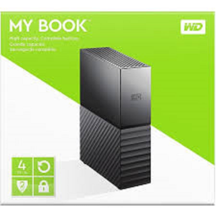 Disco Duro Externo WD My Book 4TB USB 3.0 - Backup y Encriptación para Windows/Mac