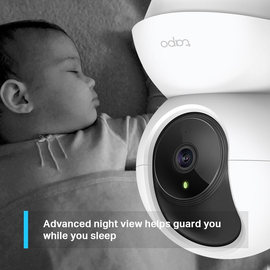 Cámara IP TP-Link Tapo C210 3MP WiFi - Visión 360° y Visión Nocturna