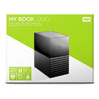 Disco Duro Externo WD My Book Duo 20TB - USB 3.1, RAID, Encriptación