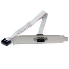 Adaptador Serial DB9 RS232 StarTech PLATE9M16 - 40cm Cable IDC 10 Pines