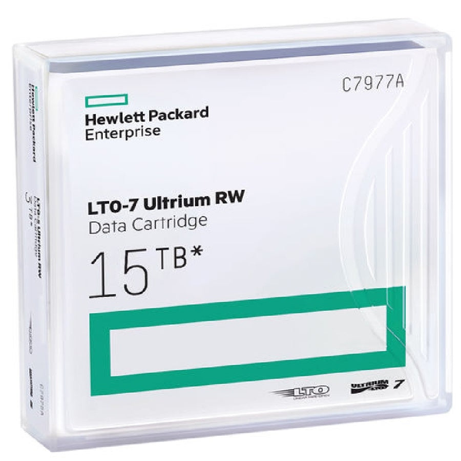 Cartucho HPE LTO-7 Ultrium 15TB - Almacenamiento de Datos RW 700MB/s Imagen principal del producto