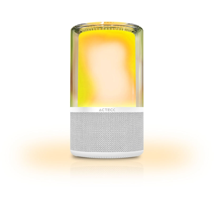 Bocina Acteck Glee Pure AP70 Inalámbrica Bluetooth - 20W con Subwoofer LED
