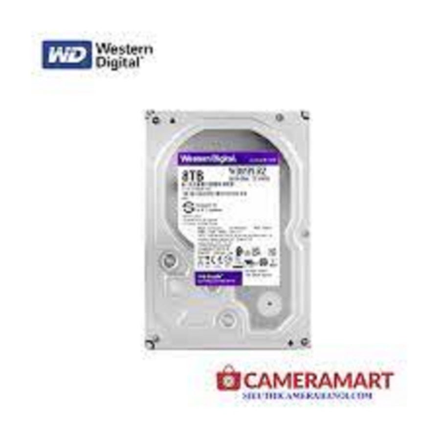 Disco Duro WD Purple 8TB 3.5" - SATA 6GB/s para DVR/NVR hasta 64 Cámaras Imagen secundaria del producto