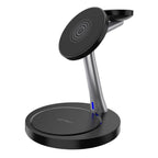 Cargador inalámbrico Acteck Energon S-Mate CI740 - 15W, Qi, 3 dispositivos