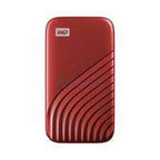 SSD Externo WD My Passport 1TB - USB 3.2, Portátil, Rojo