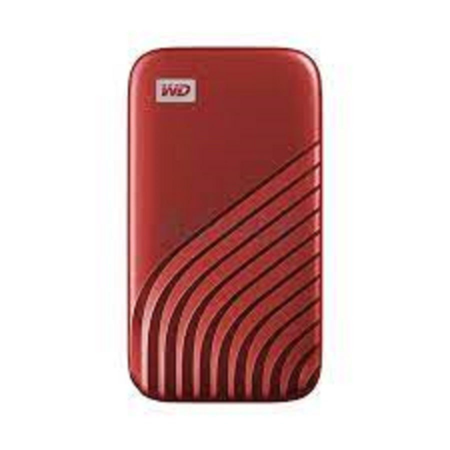 SSD Externo WD My Passport 1TB - USB 3.2, Portátil, Rojo