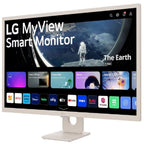 Monitor LG 32SR50F-W 31.5 Full HD IPS - Smart webOS, HDR10, Bluetooth