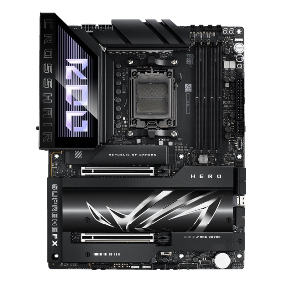 Tarjeta Madre ASUS ROG CROSSHAIR X870E HERO - Socket AM5, DDR5, PCIe 5.0, WiFi 7